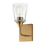 Hudson Wall Sconce Natural Aged Brass by Maxim Lighting