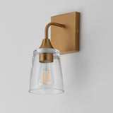 Hudson Wall Sconce Natural Aged Brass by Maxim Lighting