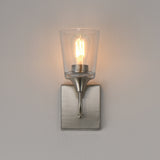 Hudson Wall Sconce Satin Nickel by Maxim Lighting