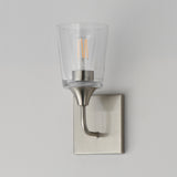 Hudson Wall Sconce Satin Nickel by Maxim Lighting