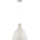 Huey Pendant — 15", Antique White