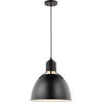 Huey Pendant — 15", Midnight Black