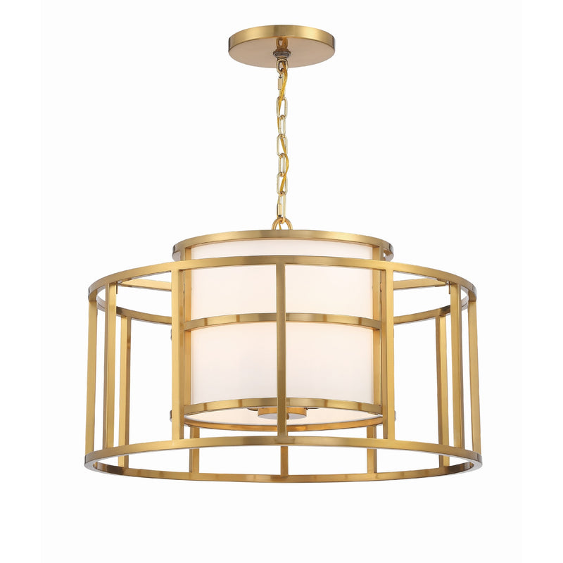 Hulton Chandelier 25'' Luxe Gold