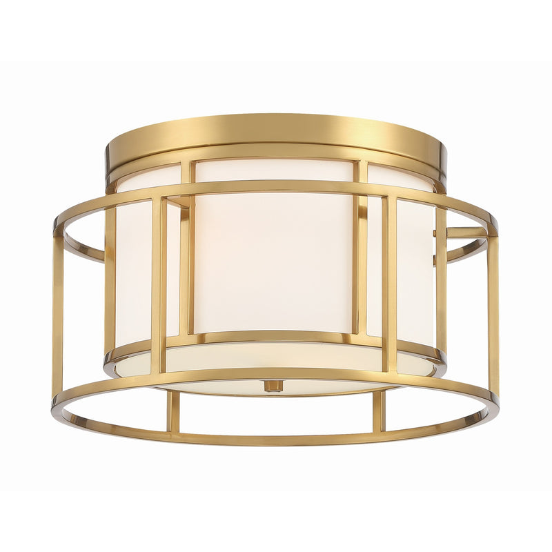 Hulton Flush Mount 15'' Luxe Gold