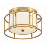 Hulton Flush Mount 15'' Luxe Gold