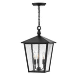 Huntersfield Medium Hanging Lantern - Black - by Hinkley