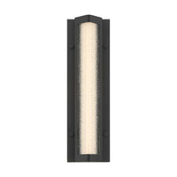 Hy50 Outdoor Wall Sconce 16 Inch Sand Black by Eurofase