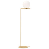 IC Lights Floor Lamp Medium Brass By Flos