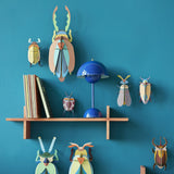 Imperial Beetle Wall Art, styled in an interior