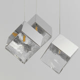 Ice Cube Multilight Suspension by ET2 - 3-Light Polished Chrome