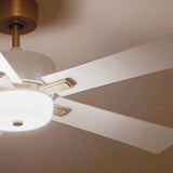 Icon Ceiling Fan Brushed Natural Bass By Kichler - Lifestyle View6