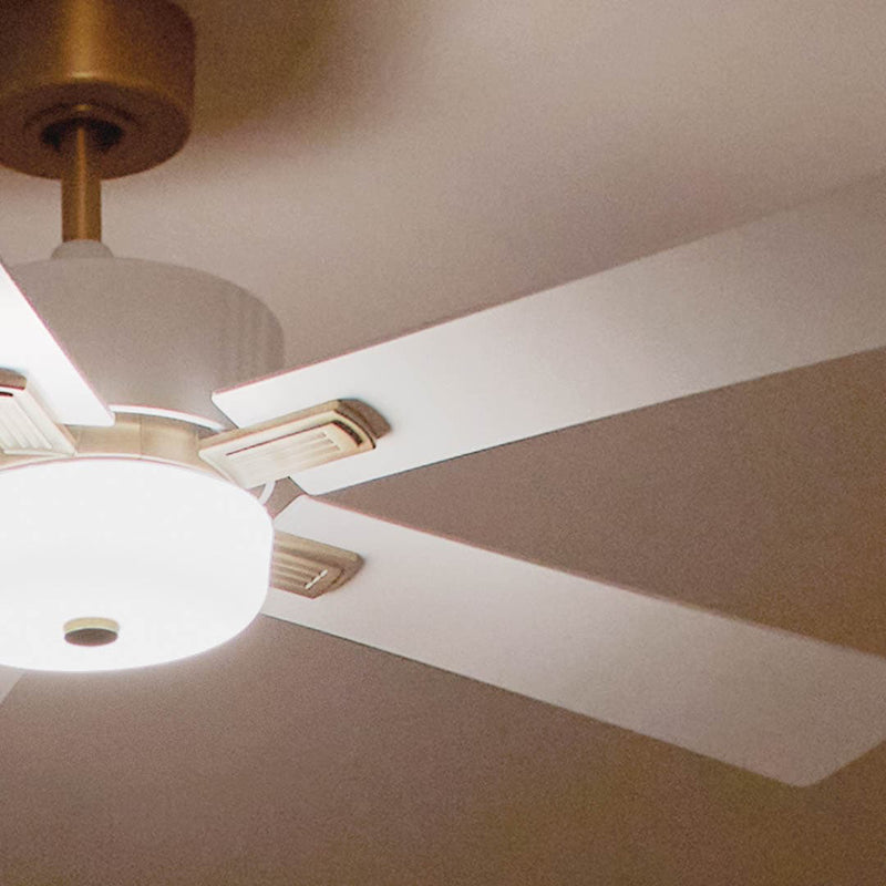 Icon Ceiling Fan Brushed Natural Bass By Kichler - Lifestyle View6