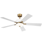 Icon Ceiling Fan Brushed Natural Bass By Kichler