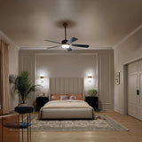 Icon Ceiling Fan Satin Black By Kichler - Lifestyle View4