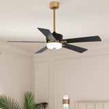Icon Ceiling Fan Satin Black By Kichler - Lifestyle View5