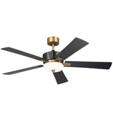 Icon Ceiling Fan Satin Black By Kichler