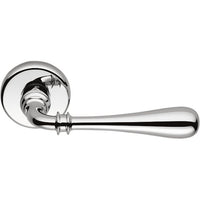 Ida Door Lever in Polished Chrome by Colombo Design