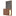 Imbuia Clean Wall Sconce with Slate Accent by Accord