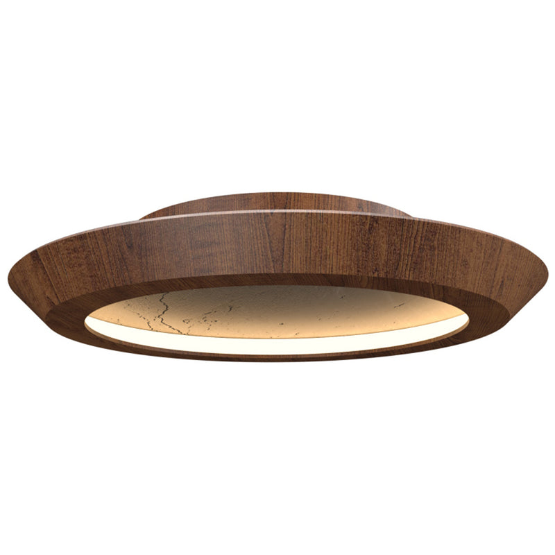 Imbuia Petra Ceiling Light with Slate Accent by Accord