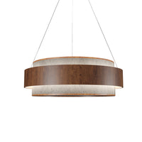 Imbuia Petra Pendant with Slate Accent by Accord