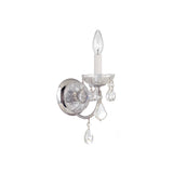 Imperial 1-Light Crystal Sconce 4.75'' Polished Chrome