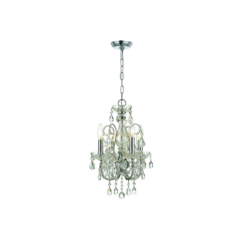 Imperial Chandelier 12" Polished Chrome
