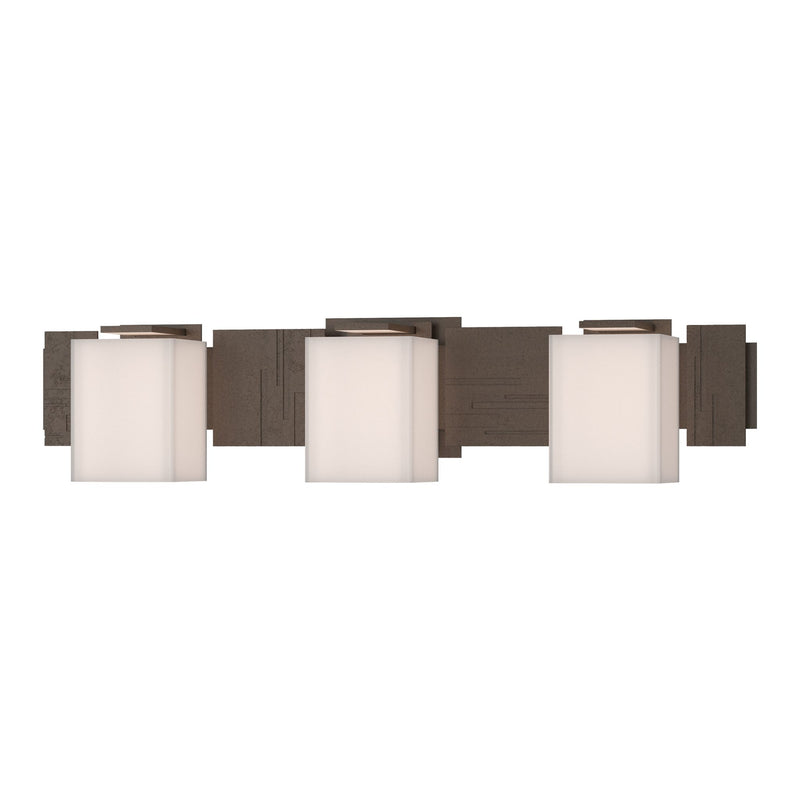 Impressions Vanity Light in Bronze by Hubbardton Forge