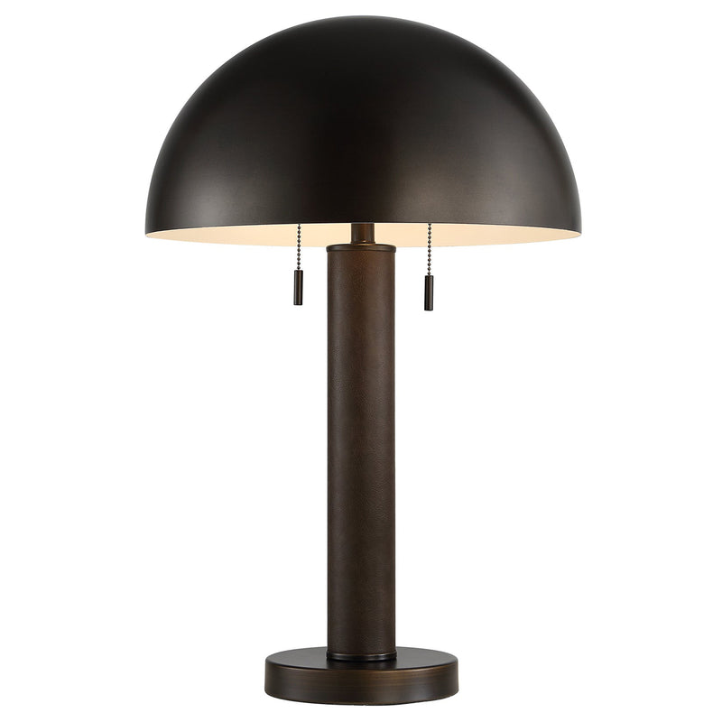 Incanta Table Lamp Vegan Leather By Renwil Main View 1