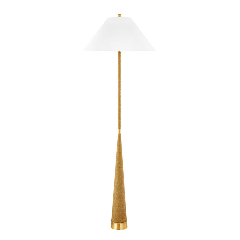 Indie Floor Lamp - Aged Brass