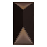 Indio Rectangular Outdoor Wall Sconce — Bronze