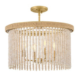 Indra Large Convertible Semi-Flush Mount