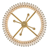 Indra Large Convertible Semi-Flush Mount