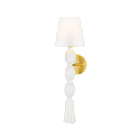 Indra Wall Sconce - Aged Brass
