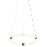 Inkara Suspension Small Aged Gold Brass By Matteo