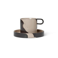 Inlay Cup with Saucer