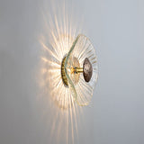Iris Wall Ceiling Light Medium By Siemon Salazar Side View