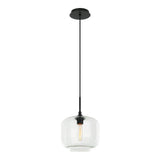 Irresistible Organic Charm Pendant Round Drum Clear