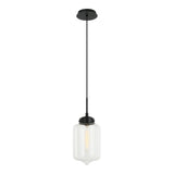 Irresistible Organic Charm Pendant Tall Cylinder Clear