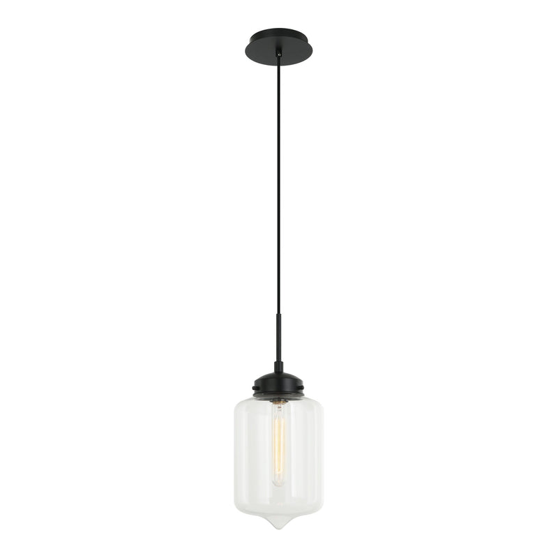 Irresistible Organic Charm Pendant Tall Cylinder Clear