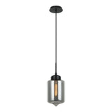 Irresistible Organic Charm Pendant Tall Cylinder Smoke