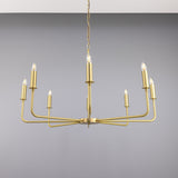 Irvine Chandelier - Satin Brass