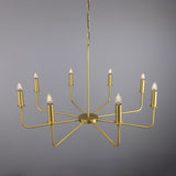 Irvine Chandelier - Satin Brass