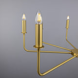 Irvine Chandelier - Satin Brass