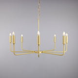 Irvine Chandelier - Satin Brass