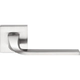 Isy Door Lever in Satin Chrome by Colombo Design