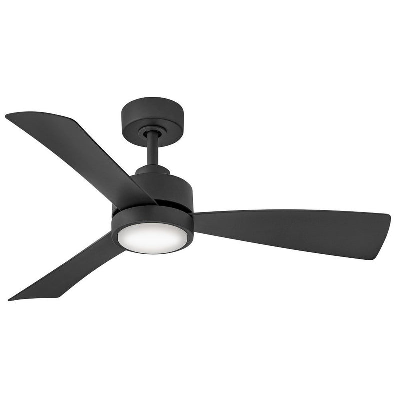 Iver 44” LED Smart Fan - Matte Black