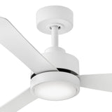 Iver 44” LED Smart Fan - Matte White