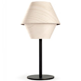 Ivory White Black Metal Hotel Tall Table Lamp by LZF