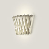 Ivory White Lola Wall Lamp by LZF