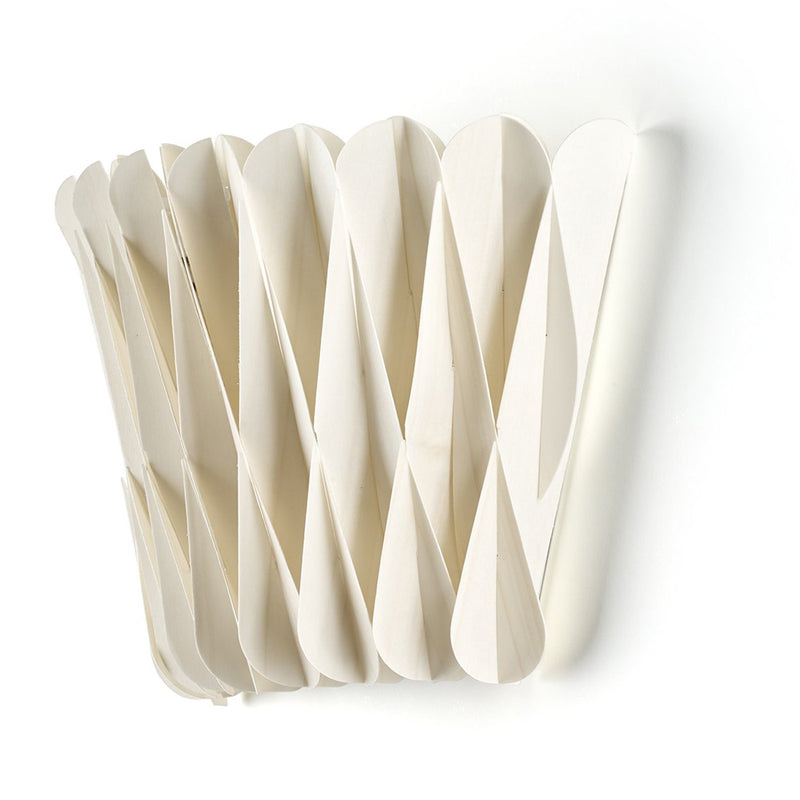 Ivory White Lola Wall Lamp by LZF
